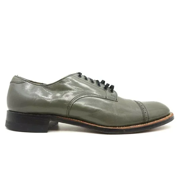 Stacy Adams | Shoes | Stacy Adams Madison Gray Leather Cap 